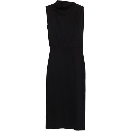 Soeur abito midi smanicato gemma - nero
