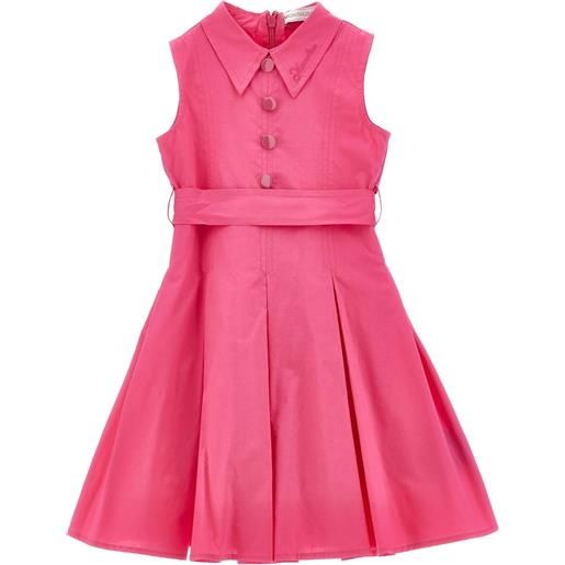 Monnalisa abito con ricamo - rosa