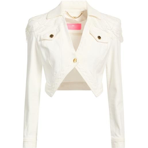 ELISABETTA FRANCHI - giubbotto jeans