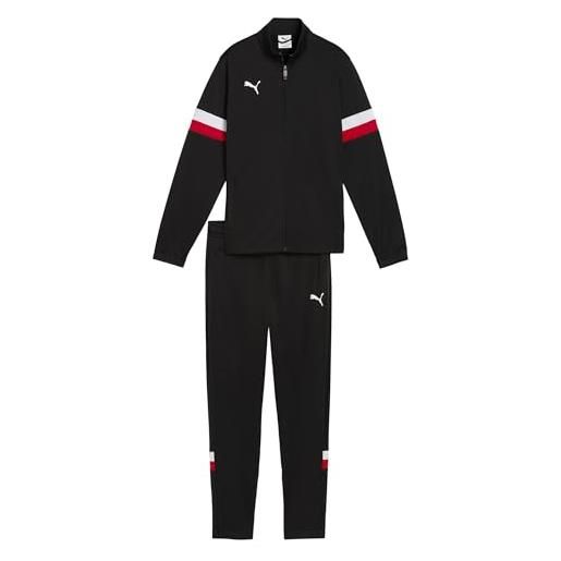 Puma individualrise tuta jr, PUMA black-PUMA white-PUMA red
