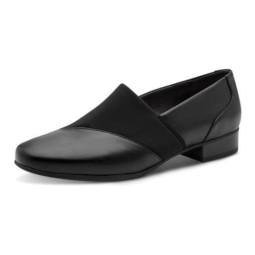 Mocassini Donna S.Oliver 5-24601-42 – Morbidi Con Suola SOFT FOAM – Sintetico Nero – Vestibilità Comoda