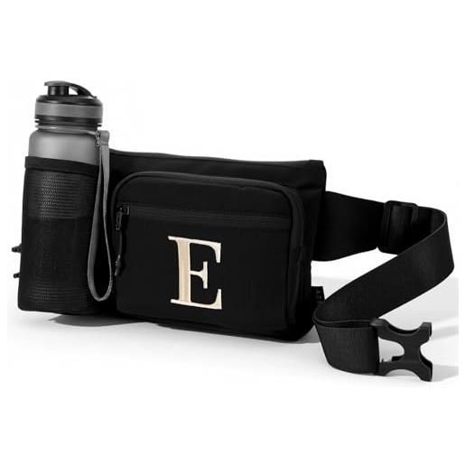 A-Z BAG marsupio personalizzato con tasche multiple per escursionismo, passeggiate con il cane, viaggi e attività all'aperto, regali per uomini e donne, w, cintura per soldi