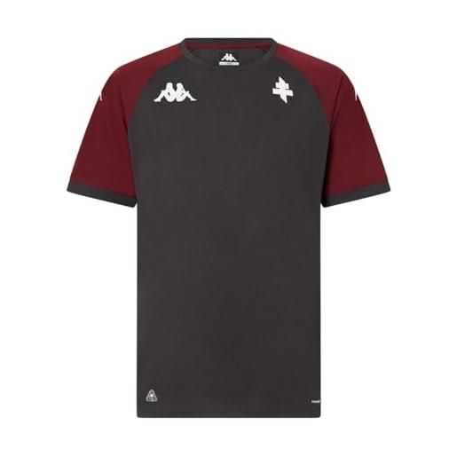 Kappa mokiba pro fc metz act jersey | stile sportivo | disponibile in varie taglie: colori | grigio s