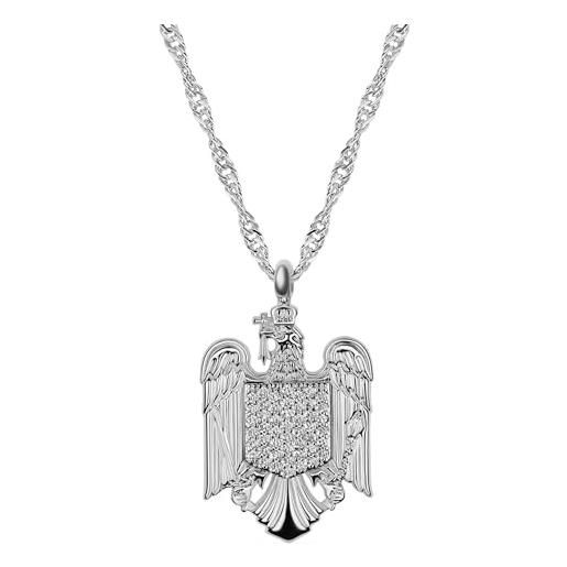 Collana Donna D'Origine - Ciondolo Tunisia In Metallo - Gioiello Etnico Classico E Semplice - Regalo Originale - 4
