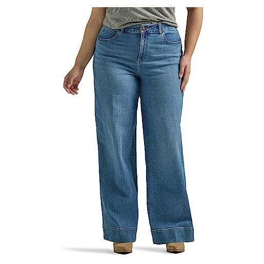 Lee Petite Ultra Lux Comfort with Flex Motion Straight Leg Jean, Brivido principale, 38 Petite