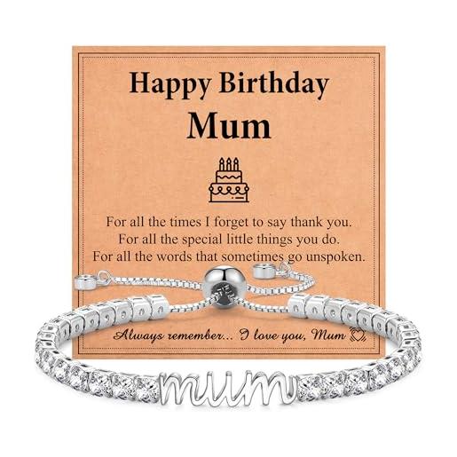 Mamijux Bracciale M’AMI Tag, Super Zia - Il Regalo Più Dolce Per Le Zie Bracciali 61820
