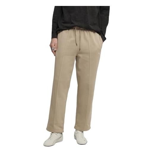 PUMA pantaloni della tuta class dal taglio morbido da uomo l, ice coffee beige