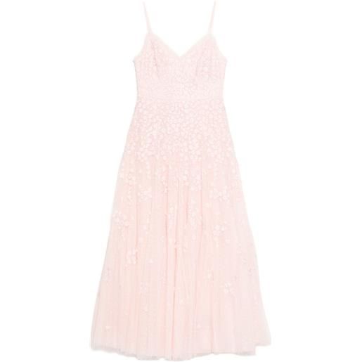 Needle & Thread abito da sera maeva cami - rosa