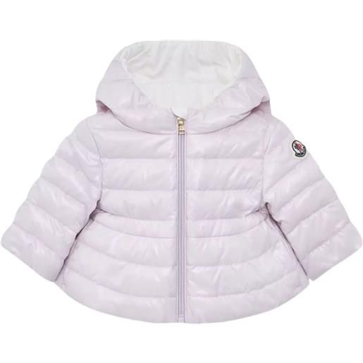 Moncler Enfant piumino pinar con cappuccio - rosa