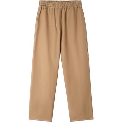 Sunnei pantaloni dritti - toni neutri