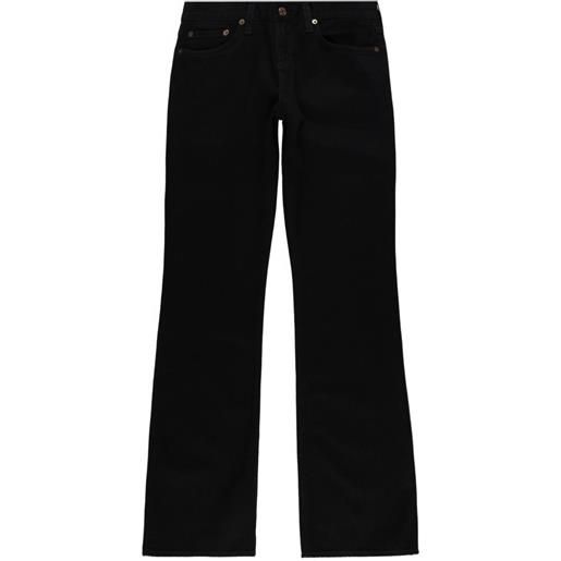 AGOLDE jeans a vita bassa - nero