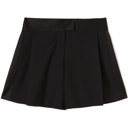 Off-White shorts sartoriali svasati - nero