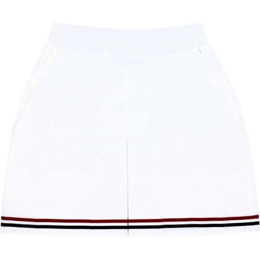 Thom Browne gonna a righe - bianco