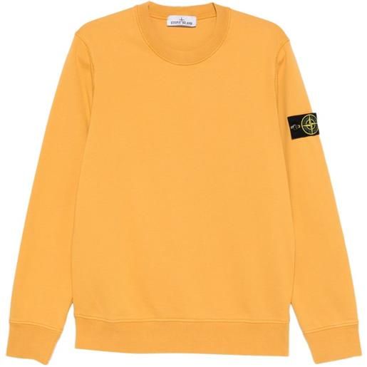 Stone Island felpa girocollo - giallo