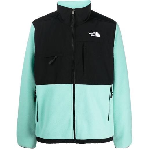 The North Face giacca denali con zip - verde