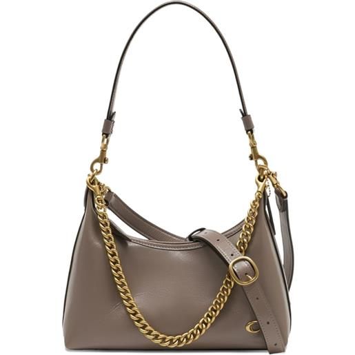 Coach borsa a spalla juliet 25 con catena - toni neutri