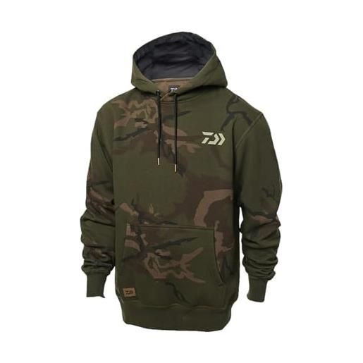 Daiwa felpa con cappuccio carp camo