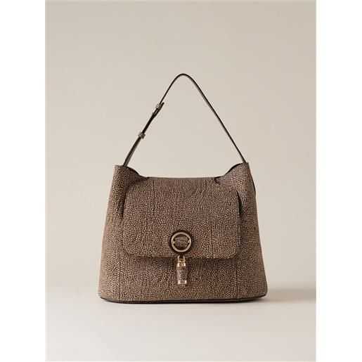 Borbonese premiere borsa hobo medium