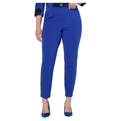 Ulla Popken pantaloni da donna taglie forti, taglie forti, con punto di roma