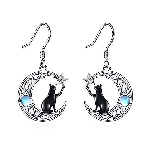 Elli Orecchini A Goccia In Argento 925 Con Ametista - Gioiello Elegante Donna, Regalo In Confezione Velluto