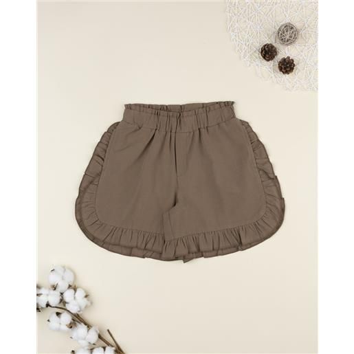 Prénatal shorts bimba popeline marrone