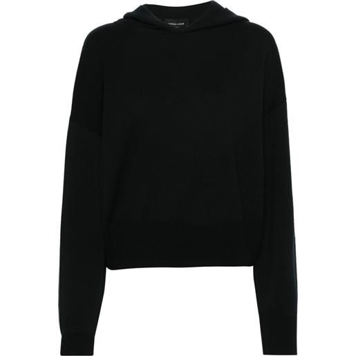 Canada Goose felpa holton con cappuccio - nero