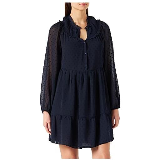 Naf Naf lapastillette r1 vestito, blu marino, 32 eu donna