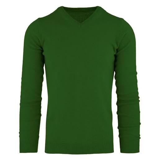 Maglia da Servizio con Scollo a V Blu - Italia Militare