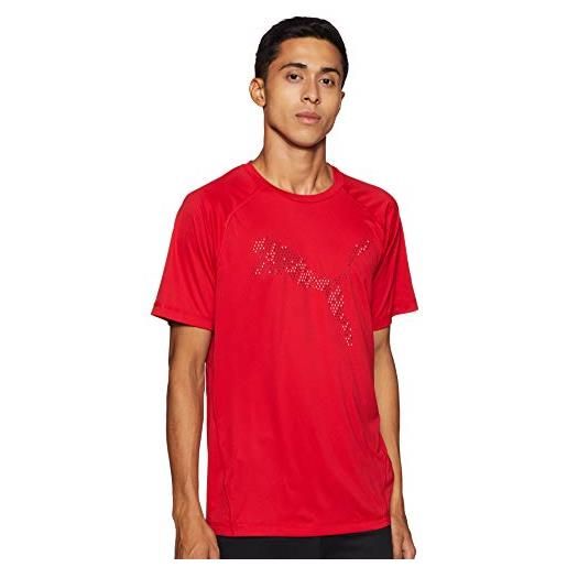 Puma vent cat tee, maglietta uomo, rosso toreador, medium