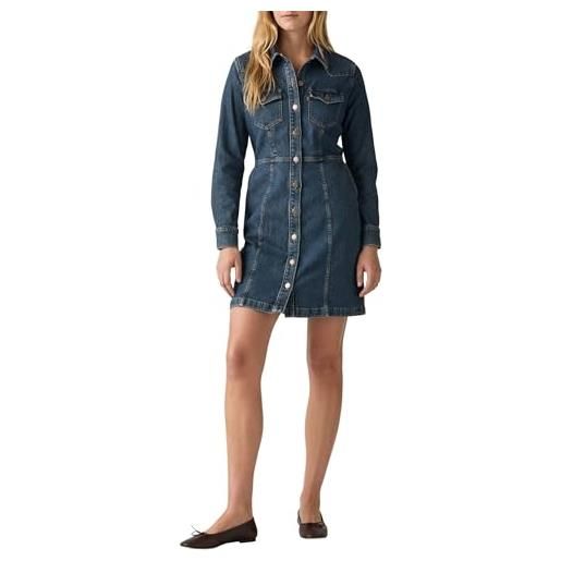 Levi's flynn western core dress there we go, there we go, m