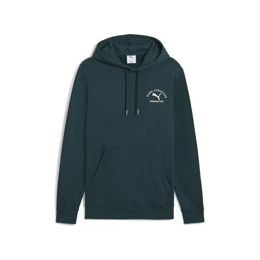 PUMA class graphic felpa con cappuccio fl