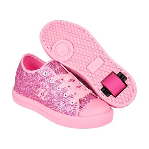 Heelys Classic Sneaker Con Ruote Per Bambini E Ragazzi - Tela, ABEC 3, Colore Sobrio - 4