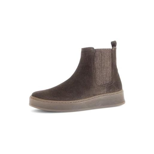Gabor stivaletti da donna chelsea, da donna, moderati, engl brown 43, 39 eu