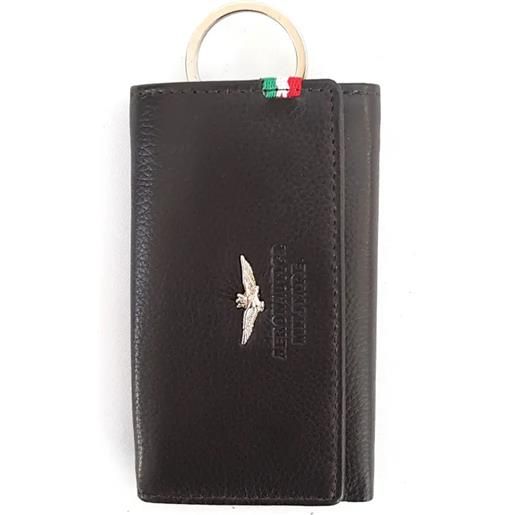 Aeronautica Militare portachiavi uomo Aeronautica Militare in pelle linea flag am 108