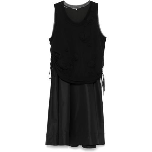 3.1 Phillip Lim abito midi con applicazione - nero