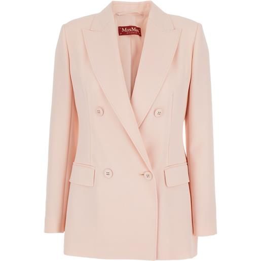Max Mara giacca doppiopetto - rosa