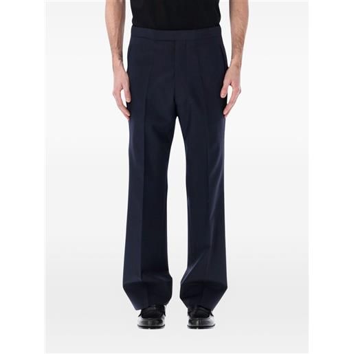 Prada pantaloni con bottoni - blu