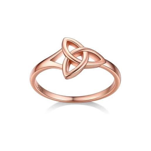 NKlaus PAAR 925 STERLING SILVER Orecchini a cerchio Bali celtici neri con pallina 15mm 7073