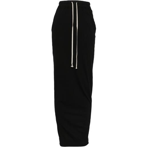 Rick Owens DRKSHDW gonna lunga - nero