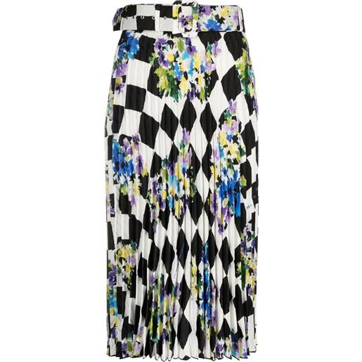 Off-White gonna a quadri - nero