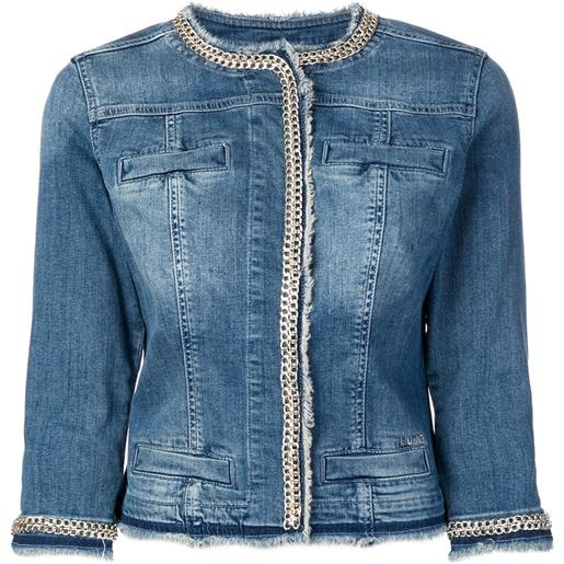 LIU JO giacca denim - blu