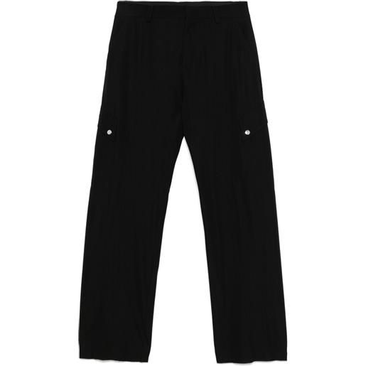 Off-White cargo woolgab - nero