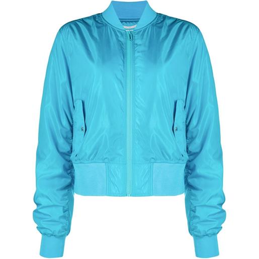 Off-White bomber a righe - blu
