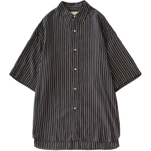 Studio Nicholson camicia sorono a righe - blu