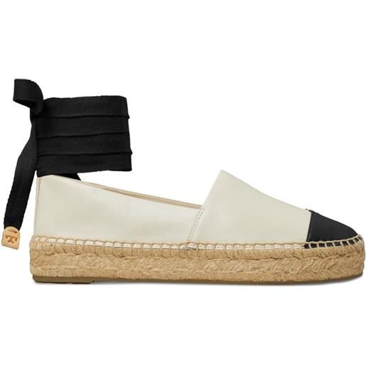Tory Burch espadrilles in pelle - toni neutri
