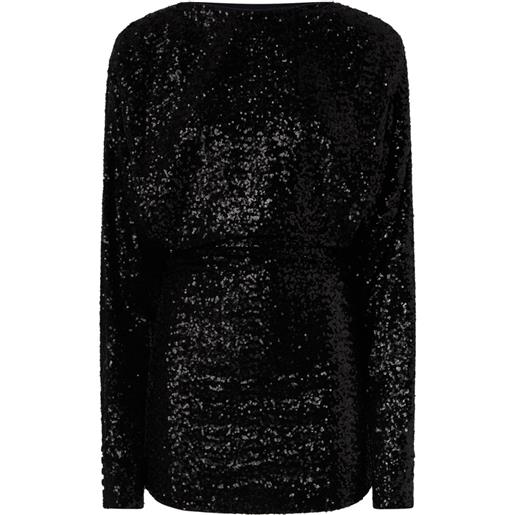 PINKO abito corto bernieri - nero