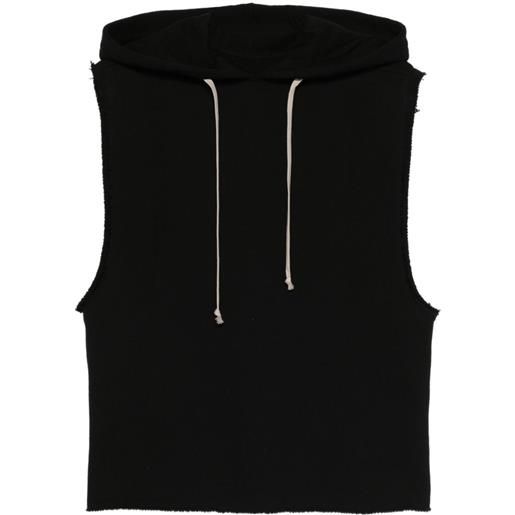 Rick Owens felpa con cappuccio - nero