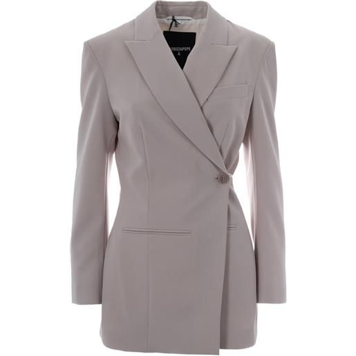 Patrizia Pepe blazer doppiopetto - grigio