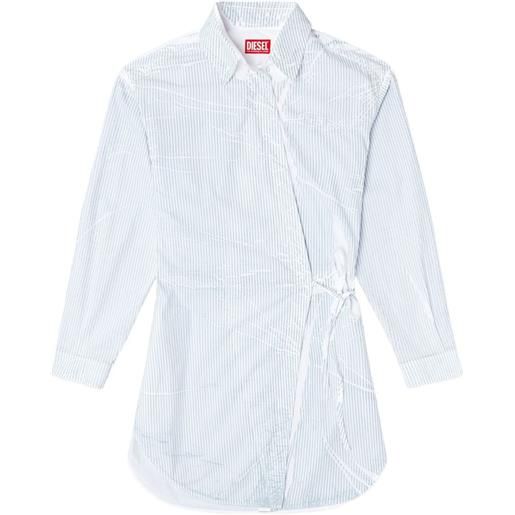 Diesel abito con orlo asimmetrico - blu