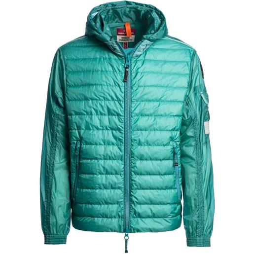 Parajumpers giacca trapuntata con cappuccio - verde